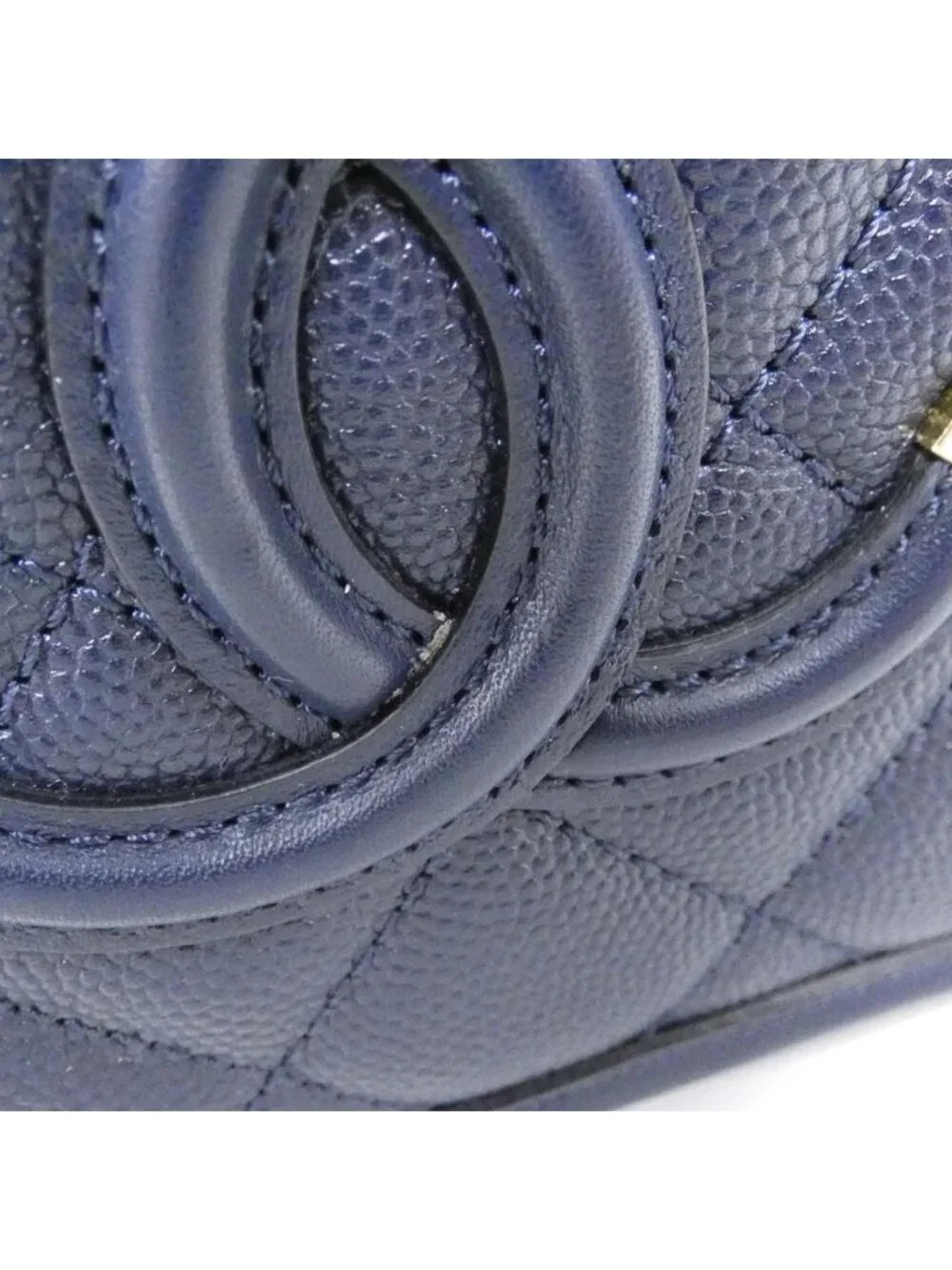 Chanel Bag Handbag Navy